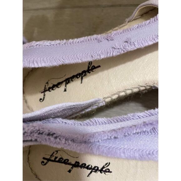 New Free  People Destino Espadrille Platforms Size 39 - Picture 13 of 16
